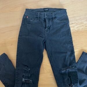Hudson skinny ripped jeans size 25